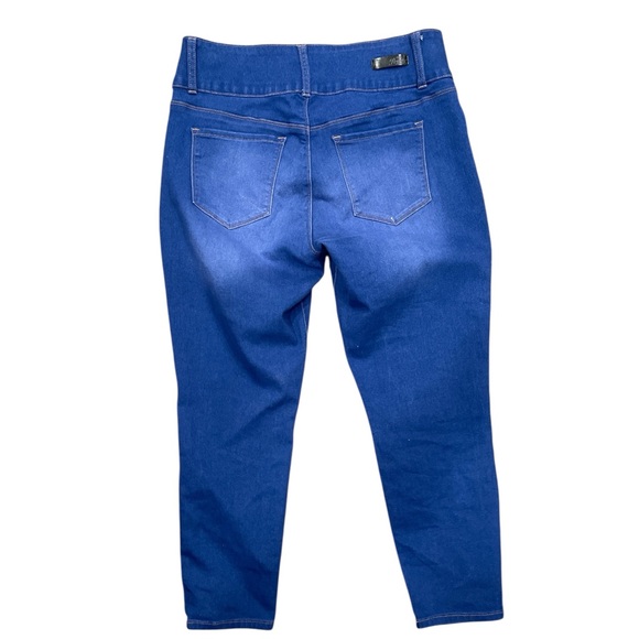 Royalty For Me 14 Royal Blue High Rise Skinny Jeans Stretch 25” - Picture 4 of 11